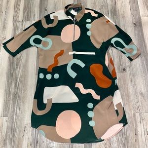 Womens Monki MIDI Length Woven Dress Size XS